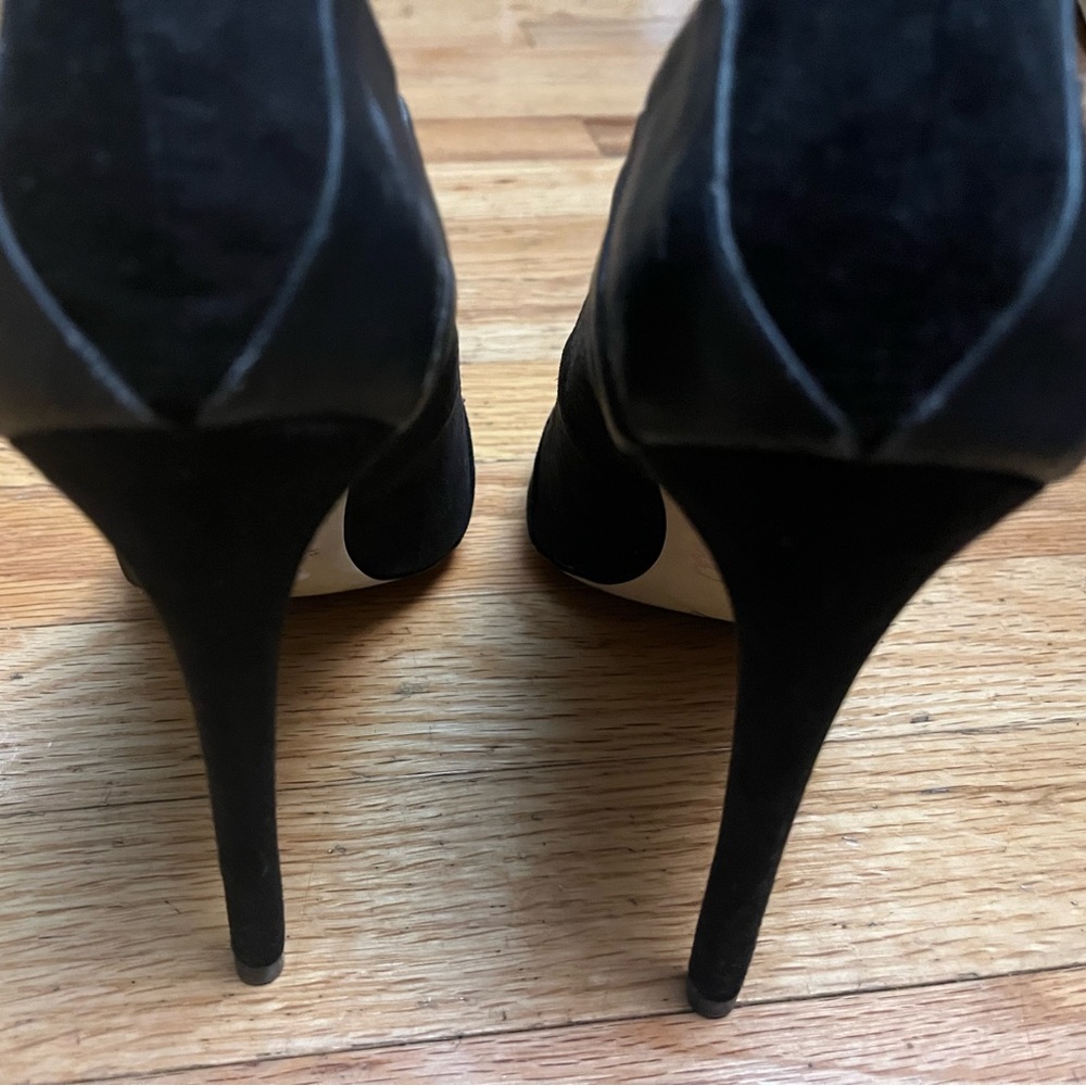 GX by Gwen Stefanie, black 3” heels, size 7 1/2